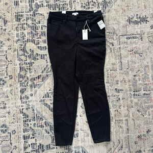 Women's GOOD AMERICAN Black Skinny Jeans Size 16 Plus